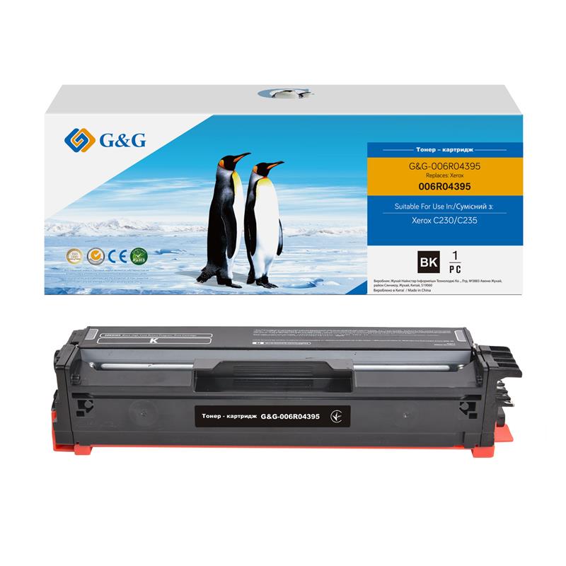 Картридж G&G для Xerox C230/C235 Black (3000 стр.) (G&G-006R04395)
