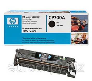 Тонер-картридж HP Color LaserJet 1500/2500 ресурс ~ 4000 стор @ 5% (A4) Black (C9700A) Original - Фото №1