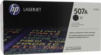 Тонер-картридж HP LaserJet Enterprise 500 Color M551n / M551dn / M551xh / M570 / M575 ресурс ~ 6000 стор @ 5% (A4) Black (CE400A) Original - Фото №1