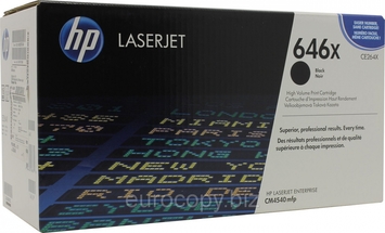 Тонер-картридж HP Color LaserJet Enterprise CM4540/4540f/4540fskm ресурс ~ 17000 стр @ 5% (A4) Black (CE264X) Original - Фото №1