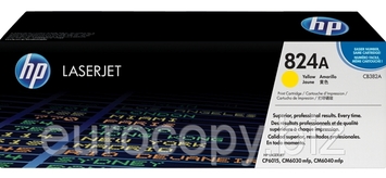 Тонер-картридж HP Color LaserJet CM6030 / CM6030f / CP6015dn / CP6015n / CP6015xh ресурс ~ 21000 стр @ 5% (A4) Yellow (CB382A) Original - Фото №1