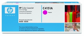 Тонер-картридж HP Color LaserJet 8500/8550 ресурс 8500 стр. Magenta (C4151A) Original - Фото №1