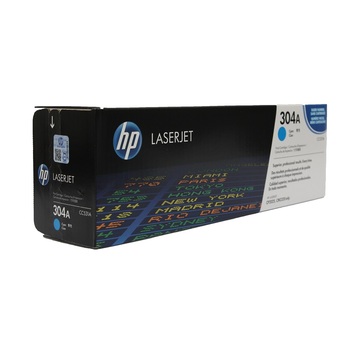 Тонер-картридж HP Color LaserJet CM2320nf / 2320fxi / CP2025dn / CP2025n ресурс ~ 2800 стр @ 5% (A4) Cyan (CC531A) Original - Фото №1