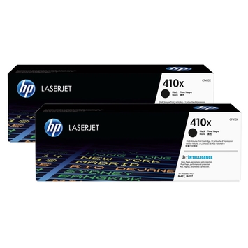 Тонер-картридж HP 410X Color LaserJet Pro M452dn/M452nw/M477fdn/M477fdw/M477fnw ресурс 2*6500 стр@5% (A4) Black (CF410XD) Original - Фото №1