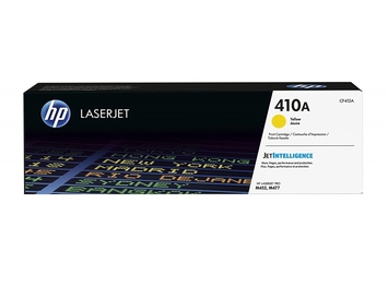 Тонер-картридж HP 410A LaserJet Pro M452dn / M452nw / M477fdn / M477fdw / M477fnw ресурс ~ 3 * 5000 стор @ 5% (A4) Yellow (CF412A) Original - Фото №1