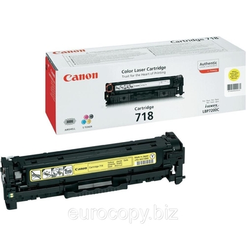 Тонер-картридж Canon 718 LBP7200 / 7660Cdn / ​​7680Cx / MF8330 / 8350 / MF8340Cdn / ​​MF8360Cdn / ​​MF8380Cdw ресурс 2900 стор. @ 5% - Фото №1