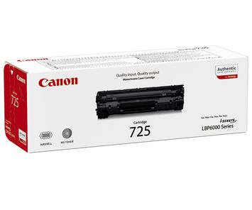 Тонер-картридж Canon 725 LBP-6000/6020 / MF3010 ресурс 1600 стр. Black (3484B002) - Фото №1