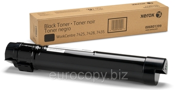 Тонер-картридж Xerox WC7425/ 7428/7435 ресурс 25 400 стр@5% (A4) Black (006R01399) Original - Фото №1