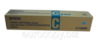 Тонер-картридж Epson AcuLaser C8500 / C8600 ресурс ~ 6000 стор @ 5% (A4) Cyan (C13S050041) - Фото №1