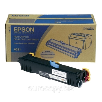 Тонер-картридж Epson AcuLaser M1200 ресурс ~ 3200 стр @ 5% (A4) Black (C13S050521) - Фото №1