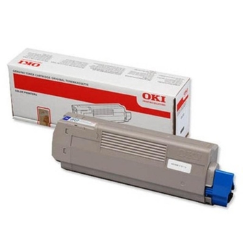 Тонер-картридж OKI Toner-Cyan C610 ресурс 6 000 стр@5% (A4) (44315323) Original - Фото №1