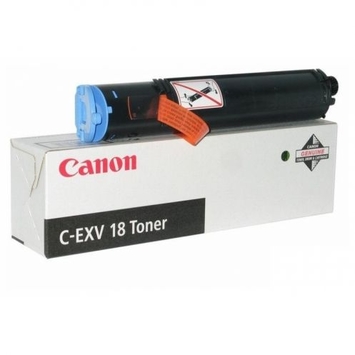 Тонер-картридж Canon C-EXV18 для iR1018/1018J/1020/1022/1024 ресурс 8 400 стр@6% (А4) Black (0386B002) Original - Фото №1