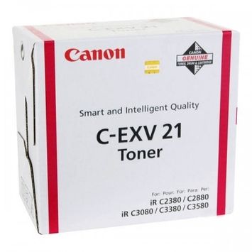 Тонер-картридж Canon C-EXV21 для iR2880/2880i/3380/3380i ресурс 14 000 стр@6% (А4) Magenta (0454B002) Original - Фото №1