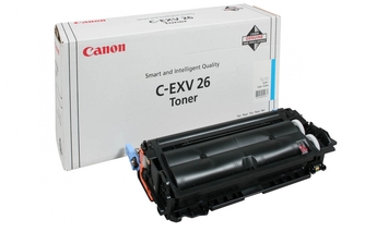 Тонер-картридж Canon C-EXV26 iRC1021i/iRC1028i ресурс 6 000 стр@5% (А4) Cyan (1659B006) Original - Фото №1