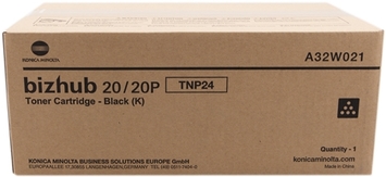 Тонер-картридж Konica Minolta TNP24K bizhub 20/20Р ресурс 8 000 стр.Black (A32W021) - Фото №1