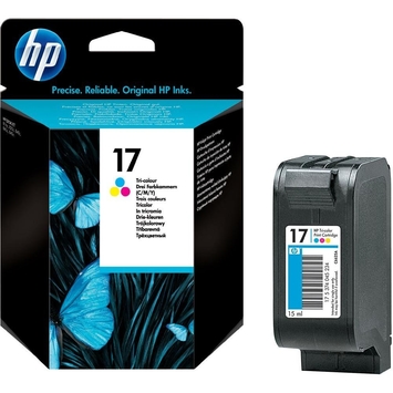Картридж HP No.17 DeskJet840c 15ml Tri-Color (C6625AE) - Фото №1