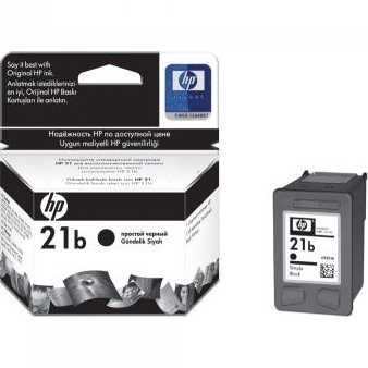 Картридж HP No.21 DeskJet 3920 5ml Black simple (C9351BE) - Фото №1