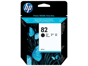 Картридж HP No.82 DesignJet510/510ps/111 black 69ml (CH565A) - Фото №1