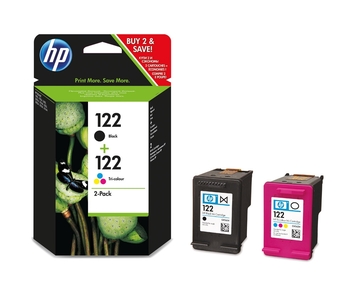 Картридж HP No.122 DesignJet 2050 Black Tri-Color Combo Pack (CR340HE) - Фото №1