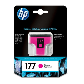 Картридж HP No.177 PS3213/3313/8253 magenta 3,5ml (C8772HE) - Фото №1