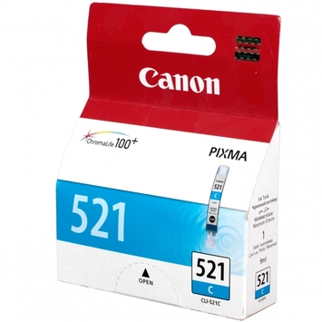 Картридж Canon CLI-521C Cyan PIXMA MP540 (2934B004) - Фото №1