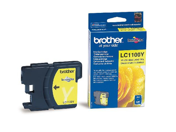 Картридж Brother DCP-385C/6690CW,MFC990CW yellow (LC1100Y) - Фото №1