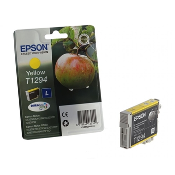 Картридж Epson St SX420W/425W Large Yellow new (C13T12944011) - Фото №1