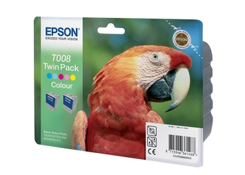 Картридж Epson StPhoto 870 color (double) (C13T00840310) - Фото №1