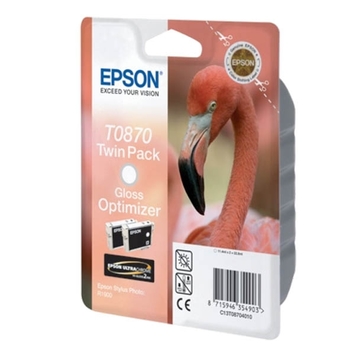 Картридж Epson StPhoto R1900 gloss optimiser (double) (C13T08704010) - Фото №1