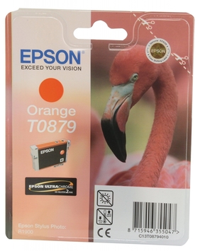 Картридж Epson StPhoto R1900 orange (C13T087940101) - Фото №1