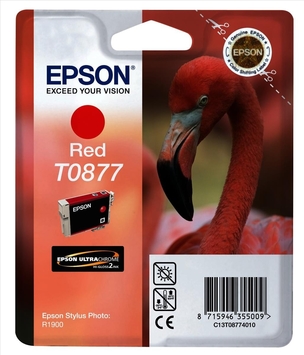 Картридж Epson StPhoto R1900 red (C13T08774010) - Фото №1