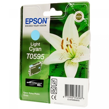 Картридж Epson StPhoto R2400 light cyan (C13T05954010) - Фото №1