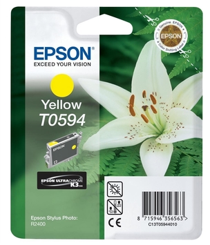 Картридж Epson StPhoto R2400 yellow (C13T059440101) - Фото №1