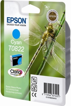 Картридж Epson StPhoto R270 cyan 7,5мл (C13T11224A10) - Фото №1