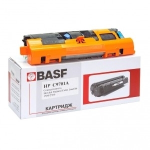 Картридж тонер BASF для HP Color LaserJet 1500/2500 C9701A Cyan (BC9701A) - Фото №1