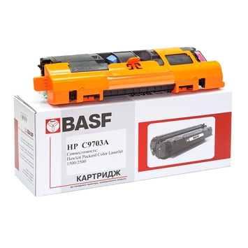 Картридж тонер BASF для HP Color LaserJet 1500/2500 C9703A Magenta (BC9703A) - Фото №1