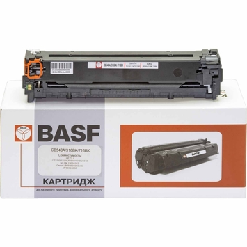 Картридж тонер BASF для HP Color LaserJet CP1215/CP1515/CM1312 CB540A Black (BASF-KT-CB540A) - Фото №1