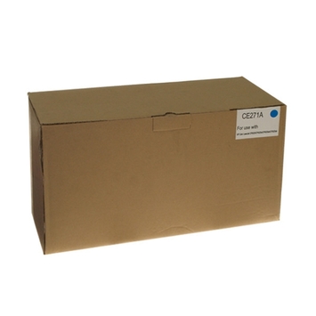 Картридж тонер BASF для HP Color LaserJet CP5525 CE271A Cyan (WWMID-81164) - Фото №1