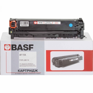 Картридж тонер BASF для HP Color LaserJet M351a/M475dw CE411A Cyan (B411A) - Фото №1