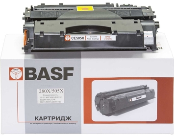 Картридж тонер BASF для HP LaserJet P2055/M401/M425 CE505X/CF280X Black (BASF-KT-CE505X) - Фото №1