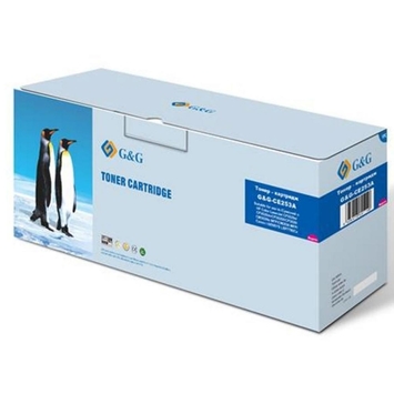 Тонер-картридж G&amp;G для HP Color LaserJet CM3530/CP3525 аналог CE253A Magenta (G&amp;G-CE253A) - Фото №1
