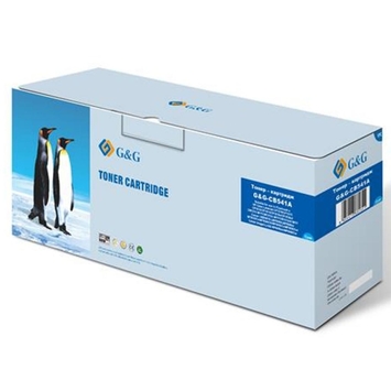 Тонер-картридж G&amp;G для HP Color LaserJet CP1215/CP1515/CM1312 аналог CB541A Cyan (G&amp;G-CB541A) - Фото №1