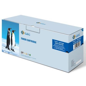 Тонер-картридж G&amp;G для HP Color LaserJet M351a/M475dw аналог CE410X Black (G&amp;G-CE410X) - Фото №1