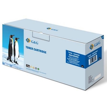 Тонер-картридж G&amp;G для HP LaserJet P3015 CE255X Black (G&amp;G-CE255X) - Фото №1