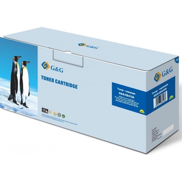 Тонер-картридж G&amp;G для HP LaserJet Pro M351/M451 аналог CE412A Yellow (G&amp;G-CE412A) - Фото №1