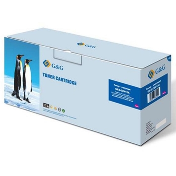 Тонер-картридж G&amp;G для HP LaserJet Pro M351/M451 аналог CE413A Magenta (G&amp;G-CE413A) - Фото №1
