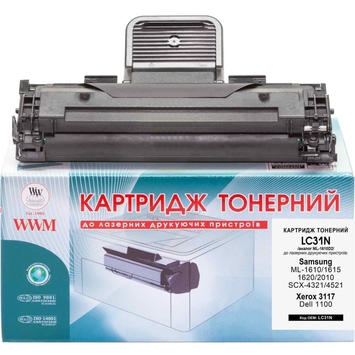 Тонер-картридж WWM для Samsung ML-1610/2015 MLT-D119S/SEE/ML-1610D2 Black (LC31N) - Фото №1