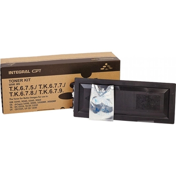 Тонер-картридж Integral для Kyocera Mita KM-2540/3040/2560/3060 аналог TK-675 Black (12100041) - Фото №1