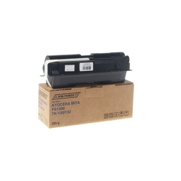 Тонер-картридж IPM для Kyocera Mita FS-1300 аналог TK-130 Black 295г (TKKM80) - Фото №1