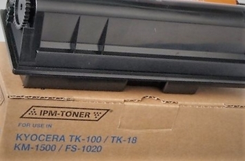 Тонер-картридж IPM для Kyocera-Mita FS-1018/1118/1020B Black 295г (TKKM05) - Фото №1